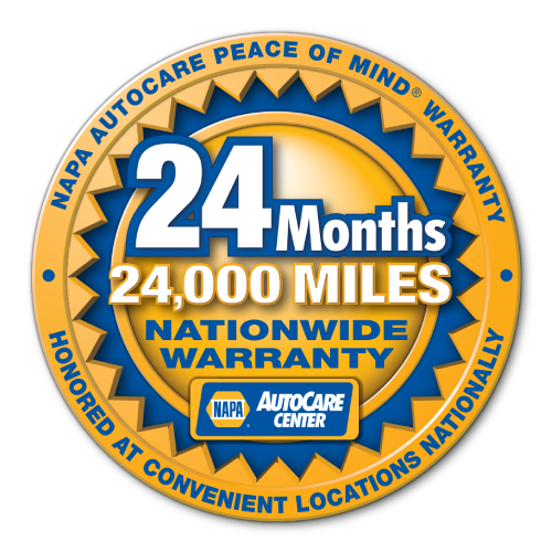 NAPA AutoCare Center Service Repair Shop Peace of Mind Nationwide Warranty